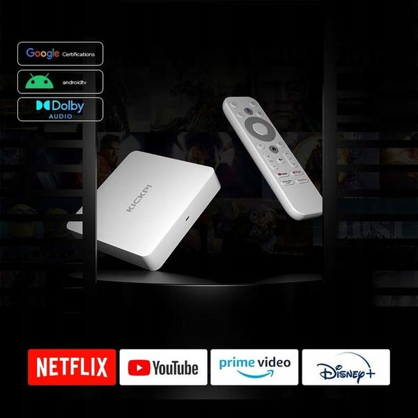 ANDROID SMART TV BOX 4K 2/32GB AndroidTV 12 ODTWARZACZ MULTIMEDIALNY zdjęcie 6