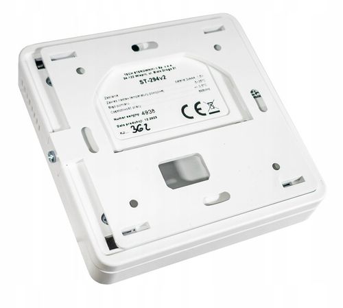 STEROWNIK REGULATOR POKOJOWY TERMOSTAT BEZPRZEWODOWY ST-294 v2 BIAŁY TECH na Arena.pl