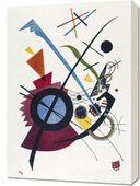 Obraz 50x70cm Fiolet,  Wassily Kandinsky Vintage do Salonu