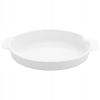 Półmisek owalny Florina Classic 30 cm porcelanowy biały do serwowania