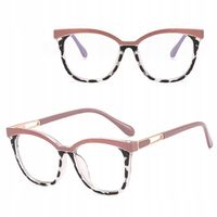 SOLIDNE Damskie Okulary Zerówki do KOMPUTERA Blue Light OPRAWKI Teleskopy