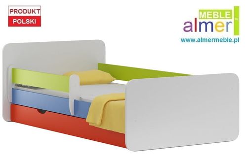 łóżko dla dziecka MIŁOSZ N20S łóżko dziecięce z SZUFLADĄ 180/90 na Arena.pl