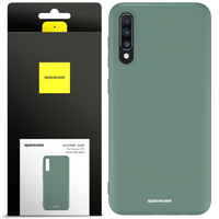 Spacecase Silicone Case Galaxy A70 Dark Green