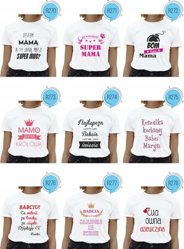 Koszulka z napisem BRAK FACETA BRAK PROBLEMU na Arena.pl