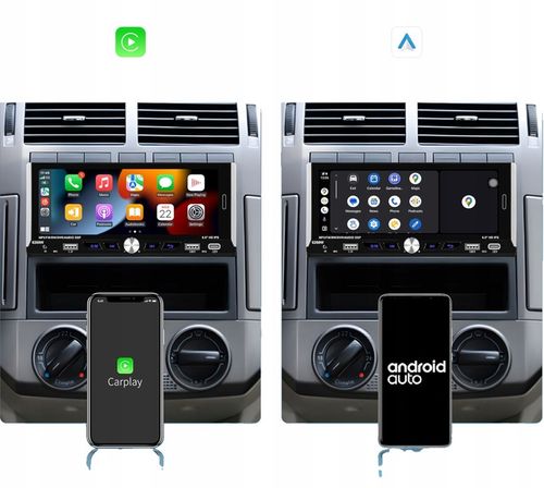 RADIO SAMOCHODOWE 1 DIN BEZPRZEWODOWY CARPLAY ANDROID AUTO MIRROR LINK na Arena.pl
