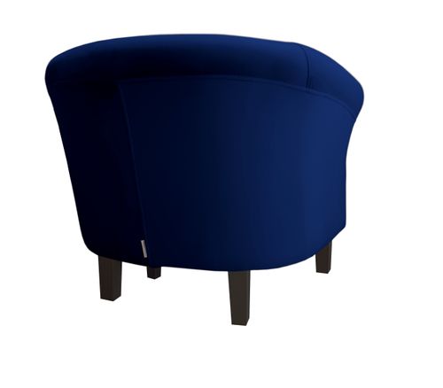 Fotel Milo nogi venge granatowy MG16 na Arena.pl