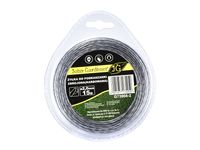 ŻYŁKA TNĄCA DO KOS I PODKASZAREK 2 MM 15 MB 73968-2 KARBOWANA ZBROJONA