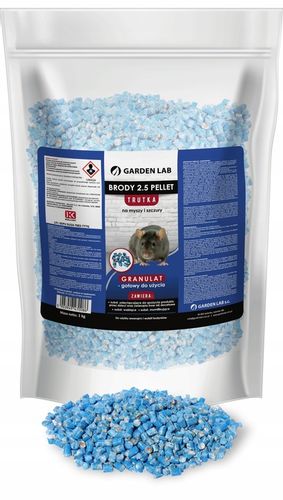 Brody 2.5 Pellet - GRANULAT TRUTKA NA MYSZY SZCZURY 1,5 KG BRODIFAKUM na Arena.pl