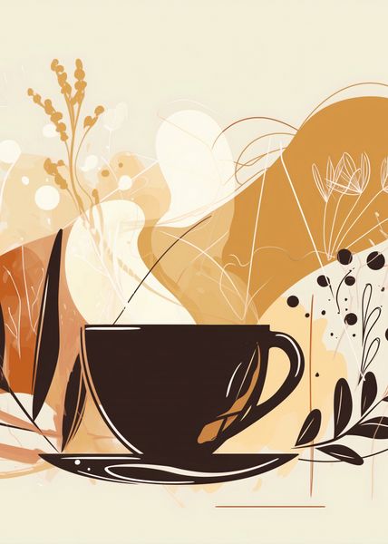 Plakat 25x35cm Aromatyczna Przerwa zdjęcie 1