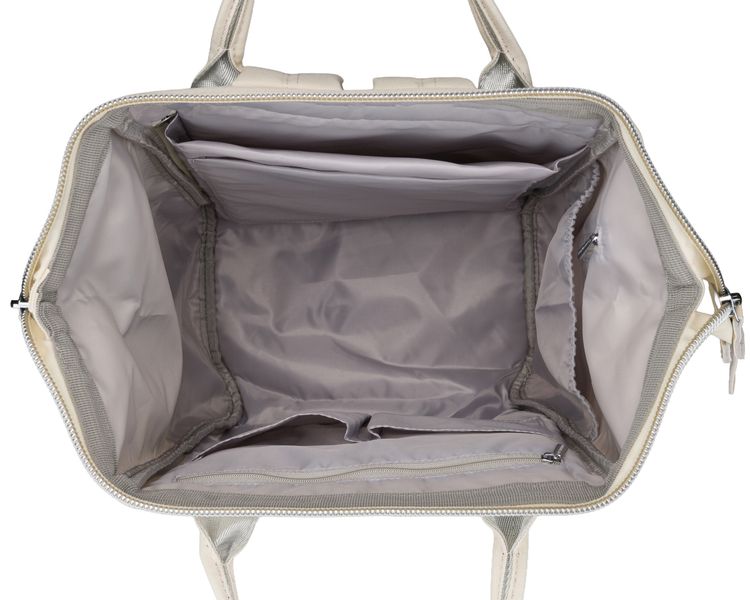 plecak materiałowy ptn beta-0350 ecru zdjęcie 6