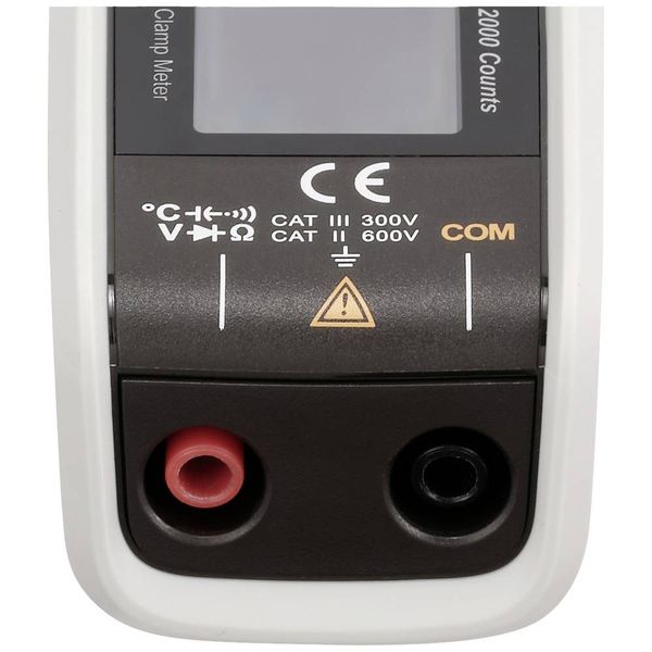 Miernik cęgowy MULTIMETR CAT II 600V CAT III 300V tester AC DC do 200A zdjęcie 4