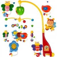 KARUZELKA KARUZELA DO ŁÓŻECZKA Z PSZCZÓŁKAMI I MOTYLKAMI DLA DZIECKA