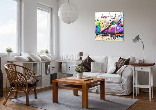 Zegar Ścienny - Ryby Pastele  - 60X60 Cm - C3Ac60X60-4096 na Arena.pl