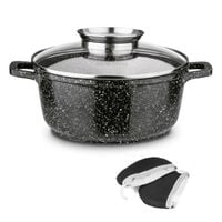 GARNEK CARAMICZNY POKRYWA AROMATYZER PIEKARNIK KONIGHOFFER KINGSTONE 2,4 L