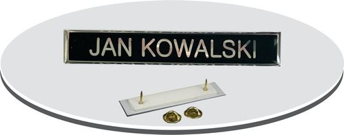 Identyfikator mundurowy Imiennik OSP polimerowy z zapięciem PINS na Arena.pl