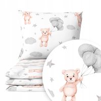 POŚCIEL 100x135 DO ŁÓŻECZKA DZIECIĘCA NIEMOWLĘCA 2 ELEMENTY PRODUKT POLSKI