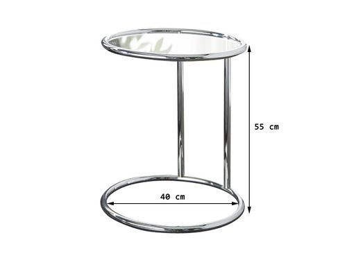 Stolik Art Deco chrom na Arena.pl