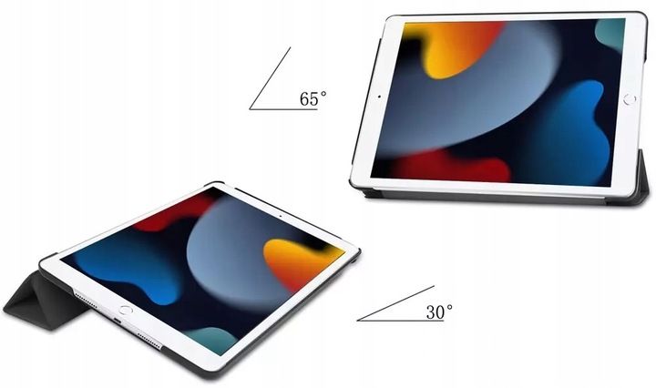 ETUI SMART CASE POKROWIEC DO APPLE IPAD 10.2 7 8 9 GEN RÓŻOWY Z KLAPKĄ zdjęcie 13
