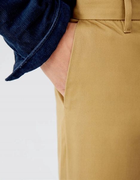 PULL & BEAR KAMELOWE KLASYCZNE SPODNIE (34) zdjęcie 2