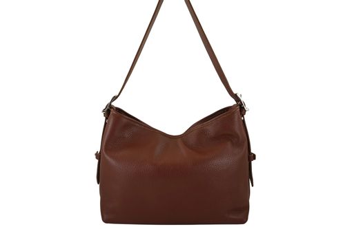 Codzienna torebka damska na ramię - Brązowa na Arena.pl