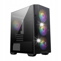 Obudowa MSI MAG FORGE M100R mATX z oknem, bez zasilacza
