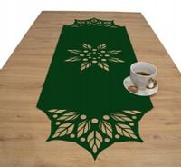 Bieżniki DEKOR 38x86 AŻUR wycinany laserowo zieleń