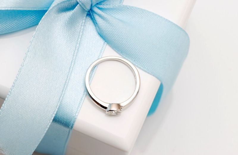 Emaga Złoty pierścionek PBD3893 - Diament zdjęcie 10