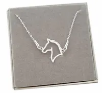 Srebrny naszyjnik KOŃ KONIK srebro 925