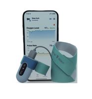 Pulsoksymetr Monitor snu tlenu PO5 dla niemowląt dzieci + opaski na zmianę