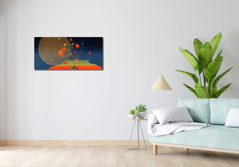 Obraz 90x40cm Ekspozycja Na Świat zdjęcie 2