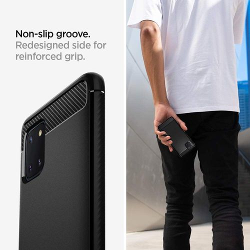 Spigen RUGGED ARMOR SAMSUNG Galaxy Note 10 Lite MATTE czarny na Arena.pl