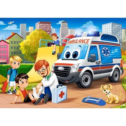 Puzzle 60el. first aid CASTOR na Arena.pl