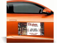 Magnes na auto reklama 60x30 cm SALA BANKIETOWA imprezy okolicznościowe