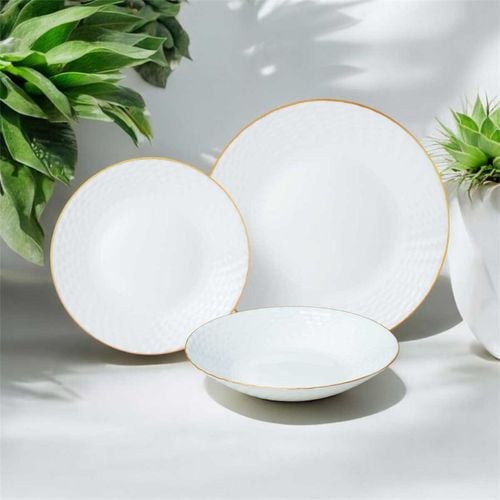 komplet obiadowy opal dla 6 osób 18 elem. kinghoff kh-1876 na Arena.pl