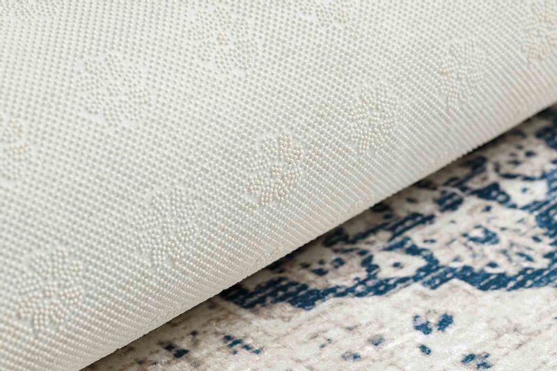 RUG/LU/ARLEN/ROSETTE2/BEIGE+BLUE/160x220 zdjęcie 5