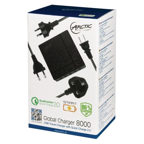 Arctic ładowarka USB Global Charger 8000 na Arena.pl