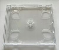 PUDEŁKO JEWEL CASE na dwie płyty 2 CD CLEAR 5 SZTUK