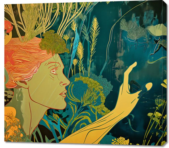 Obraz 100x90cm Wezwanie do Flory zdjęcie 1