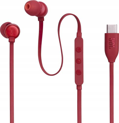 Słuchawki JBL Tune 310C USB-C Czerwony na Arena.pl