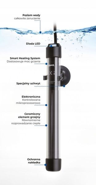 Aquael Grzałka FIX 2 100W GRZAŁKA DO AKWARIUM zdjęcie 9
