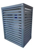 Osłona pompy ciepła 90x70x190 cm  antracyt TS579