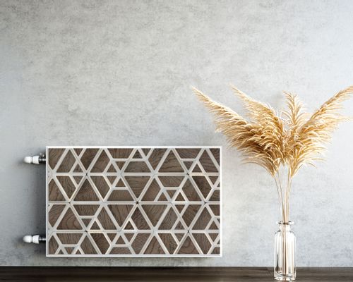 Osłona MAGNETYCZNA Grzejnika Abstrakcja Imitacja Drewna 110cm x 60cm na Arena.pl