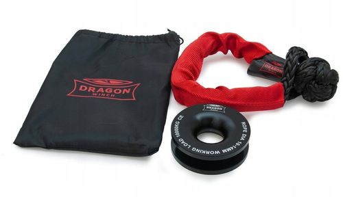 ZBLOCZE 10T DO LINY SYNTETYCZNEJ DRAGON 22000lbs szekla miękka na Arena.pl