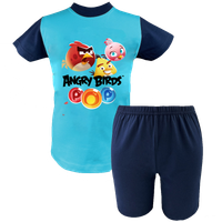 Krótka Piżama dziecięca Angry Birds - Wściekłe Ptaki