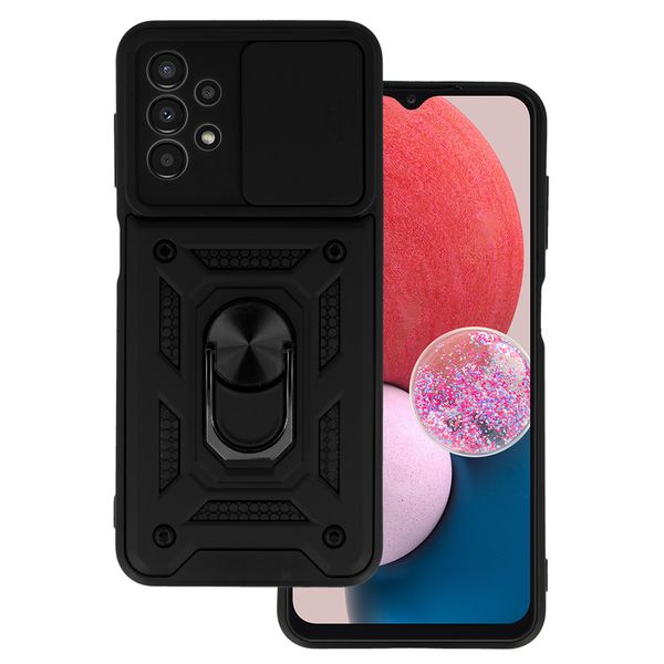 Slide Camera Armor Case do Samsung Galaxy A13 4G Czarny zdjęcie 1