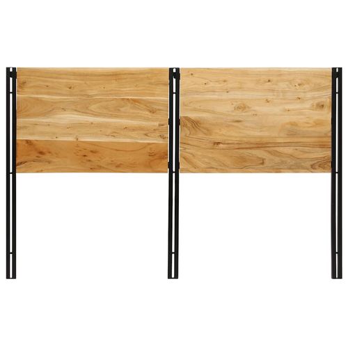 Zagłówek 160 cm Drewno akacjowe i żelazo na Arena.pl
