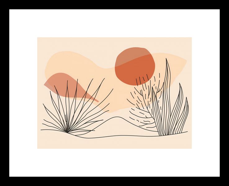 Plakat 18x13cm Miękka Roślinność zdjęcie 3
