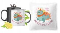 Foczki Zestaw Kubek Magiczny + Poduszka Z Nadrukiem Ze Zdjęciem