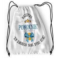 Plecak Pomocnika Sportowy Szkolny Worek Torba Z Nadrukiem Ze Zdjęciem