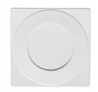 Anemostat metalowy kwadratowy nawiewno-wywiewny fi 100 mm biały Darco
